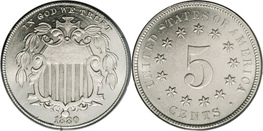 MS65 shield nickel mod