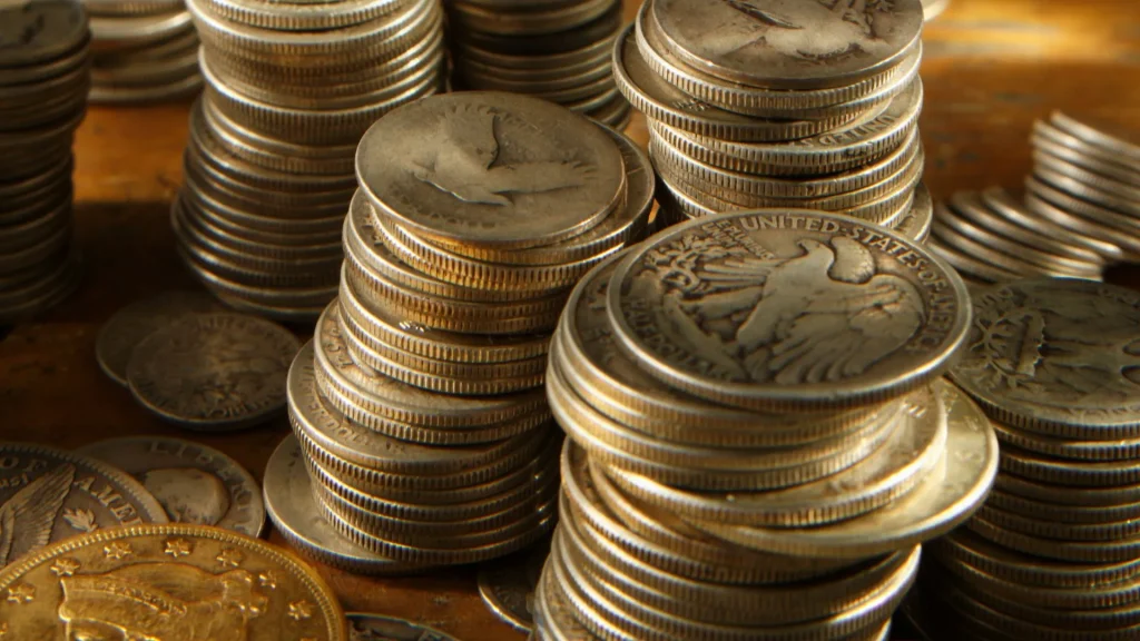 pile-of-coin-collectibles